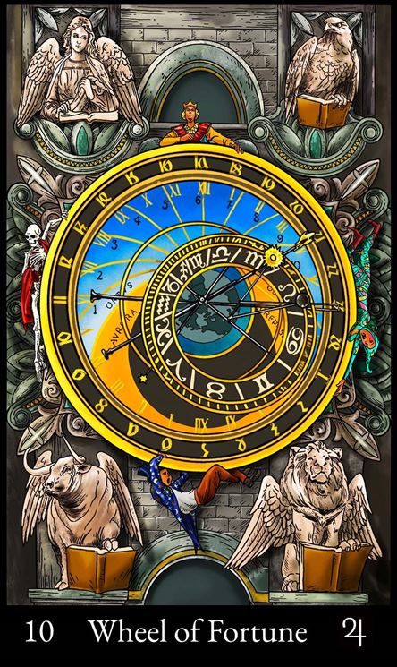 The Wheel of Fortune Tarot Minor Arcana